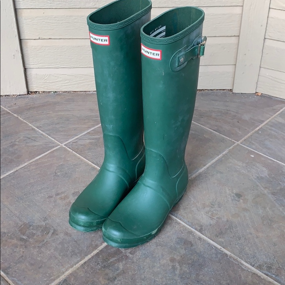 Hunter Green Hunter Boots